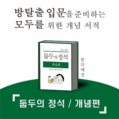 둡두의 정석 포스터