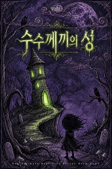 수수께끼의 성 포스터