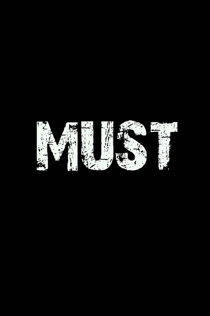 MUST 포스터