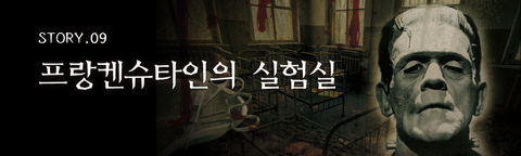 프랑켄슈타인의 실험실 포스터